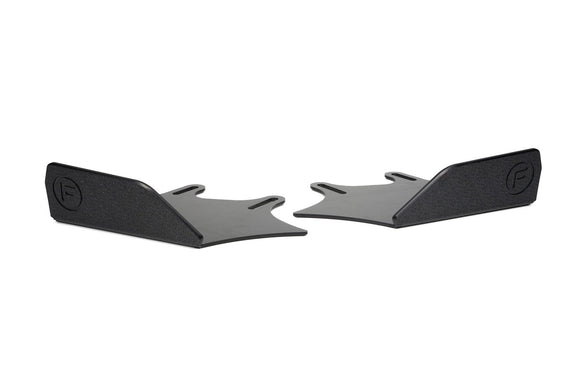 FLOW Designs  S3 8P2 Hatch (FL) Front Lip Splitter Winglets (Pair) - MODE Auto Concepts