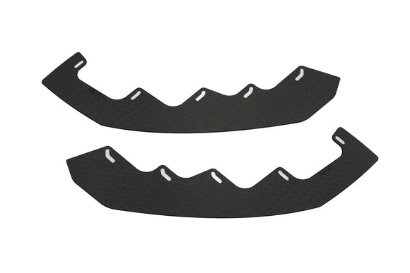 FLOW Designs  S3 8P2 Hatch (FL) Front Lip Splitter Extensions (Pair) - MODE Auto Concepts