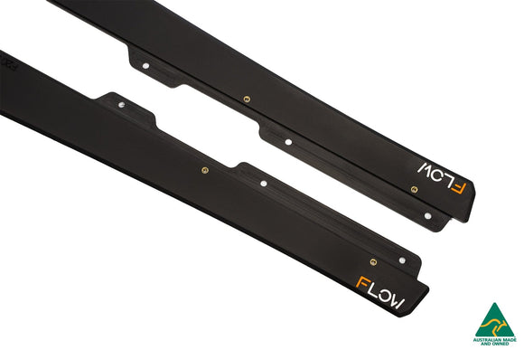 FLOW Designs  F20 LCI M135 / M140 Side Skirt Splitters V3 (Pair) - MODE Auto Concepts