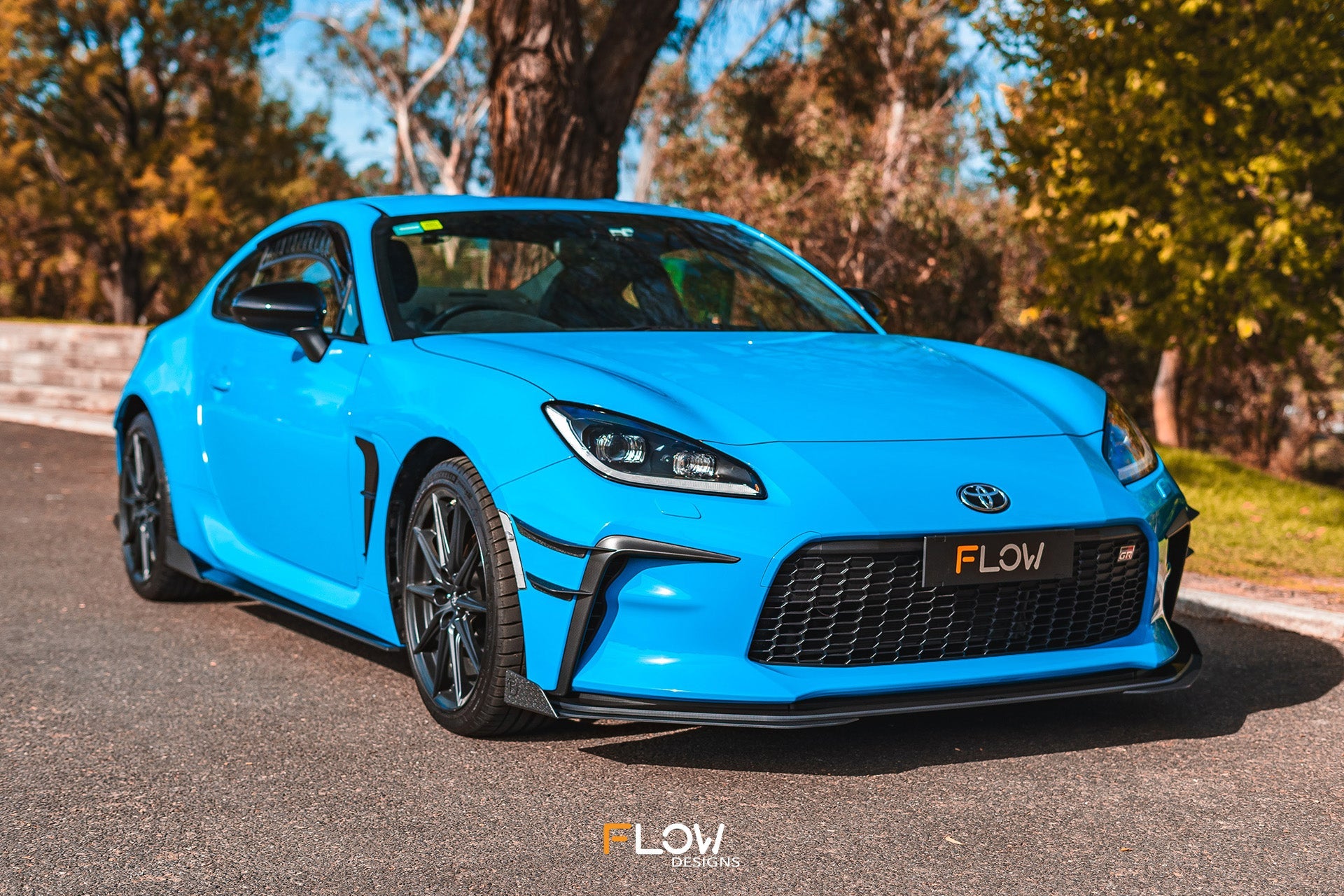 FLOW Designs  ZN8 GR86 Front Bumper Canards - MODE Auto Concepts