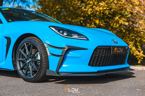 FLOW Designs  ZN8 GR86 Front Lip Splitter Winglets (Pair) - MODE Auto Concepts