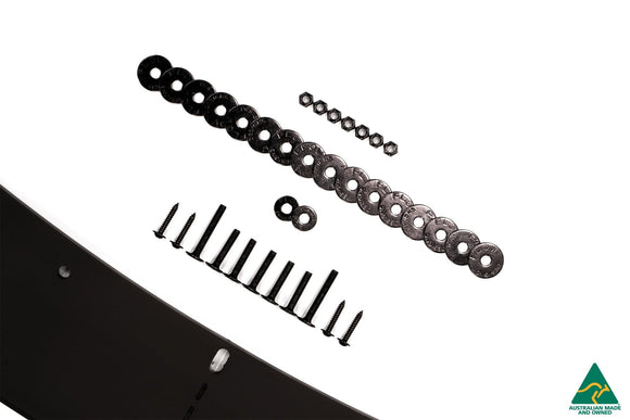 FLOW Designs  F20 Pre LCI M135 Front Lip Splitter V3 - MODE Auto Concepts