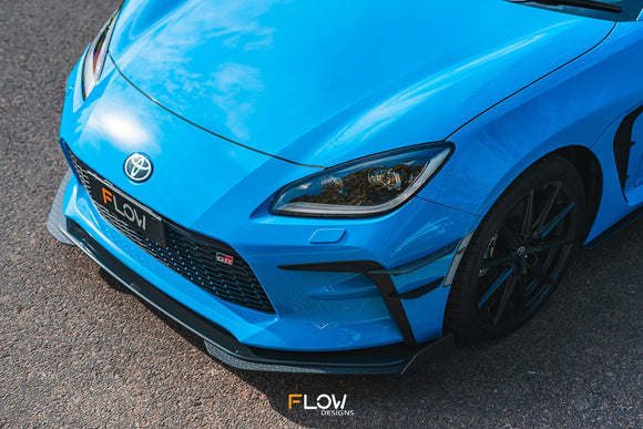 FLOW Designs  ZN8 GR86 Front Lip Splitter (GLOSS) - MODE Auto Concepts