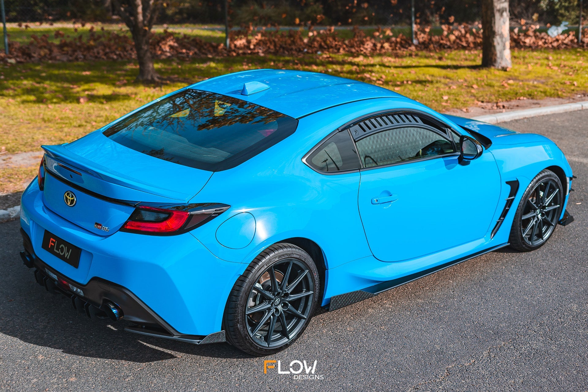 FLOW Designs  ZN8 GR86 Flow-Lock Rear Diffuser (GLOSS) - MODE Auto Concepts