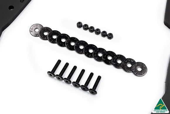 FLOW Designs  S3 8V Sedan Pre-Facelift Rear Spats V3 (Pair) - MODE Auto Concepts