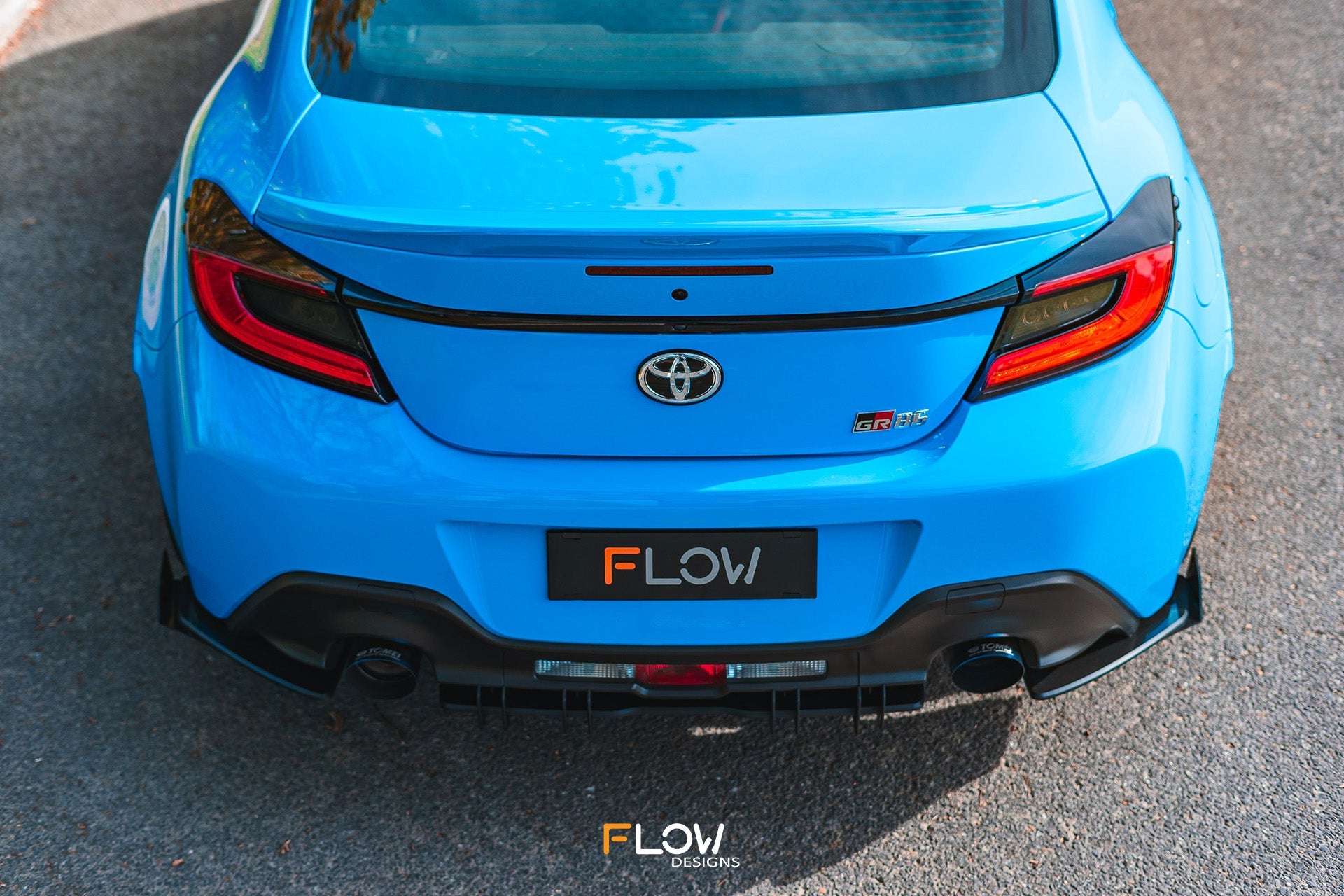 FLOW Designs  ZN8 GR86 Flow-Lock Rear Diffuser (GLOSS) - MODE Auto Concepts