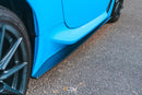 FLOW Designs  ZN8 GR86 Side Skirt Splitters (GLOSS: Pair) - MODE Auto Concepts