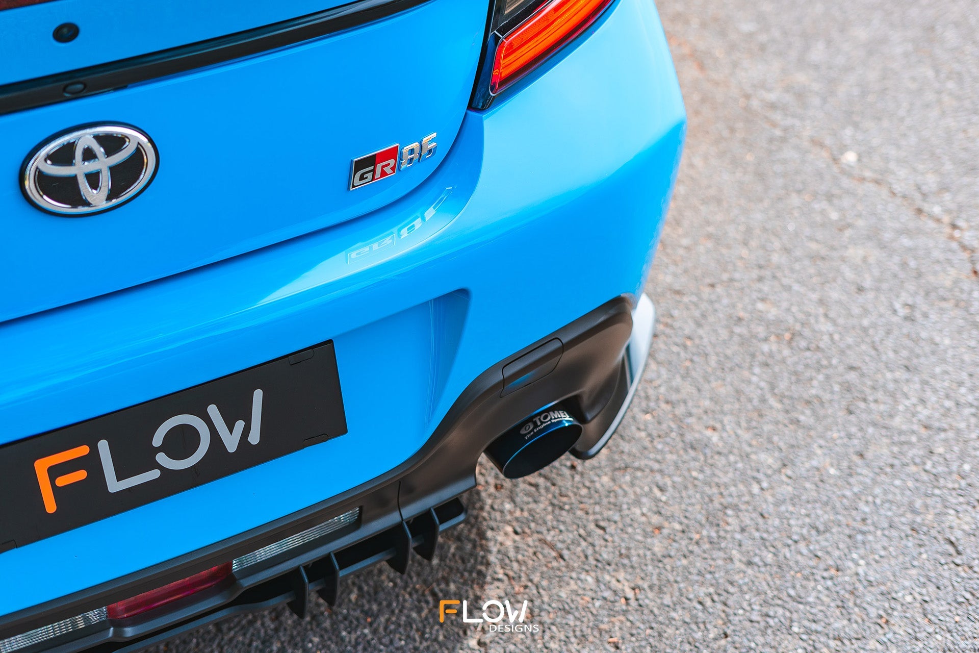 FLOW Designs  ZN8 GR86 Rear Spats (GLOSS; Pair) - MODE Auto Concepts