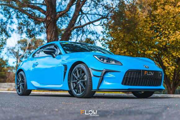 FLOW Designs  ZN8 GR86 Front Lip Splitter (GLOSS) - MODE Auto Concepts