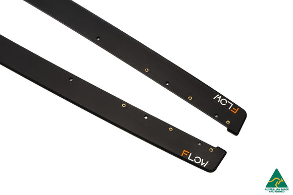FLOW Designs  RS3 8V Sportback (Pre-Facelift) Side Skirt Splitters V3 (Pair) - MODE Auto Concepts