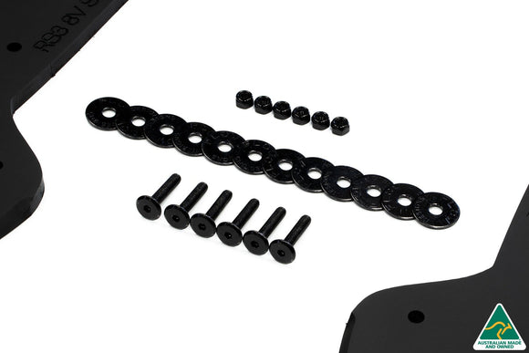 FLOW Designs  RS3 8V Sportback (Pre-Facelift) Rear Pods/Spats V3 (Pair) - MODE Auto Concepts