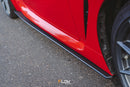 FLOW Designs  ZD8 BRZ Side Skirt Splitters (TEXTURED: Pair) - MODE Auto Concepts