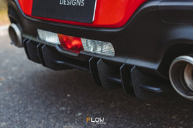 FLOW Designs  ZD8 BRZ Flow-Lock Rear Diffuser (TEXTURED) - MODE Auto Concepts