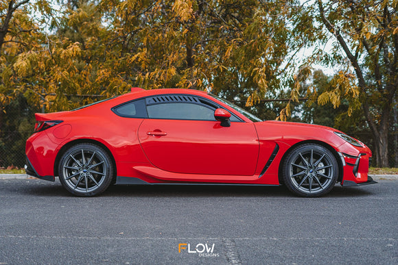 FLOW Designs  ZD8 BRZ Rear Spats (TEXTURED; Pair) - MODE Auto Concepts