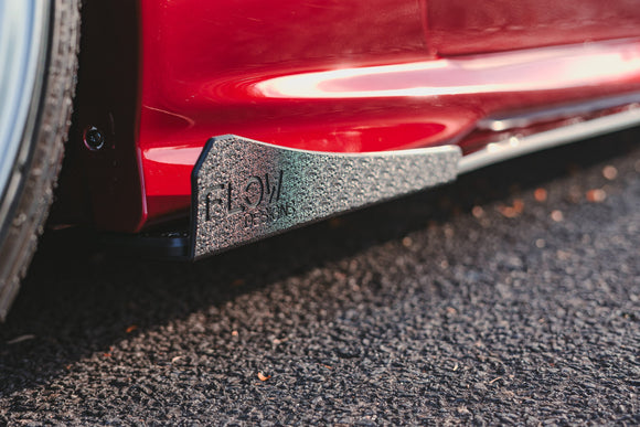 FLOW Designs  S15 / 200SX Aero Side Skirt Splitters V3 (Pair) - MODE Auto Concepts