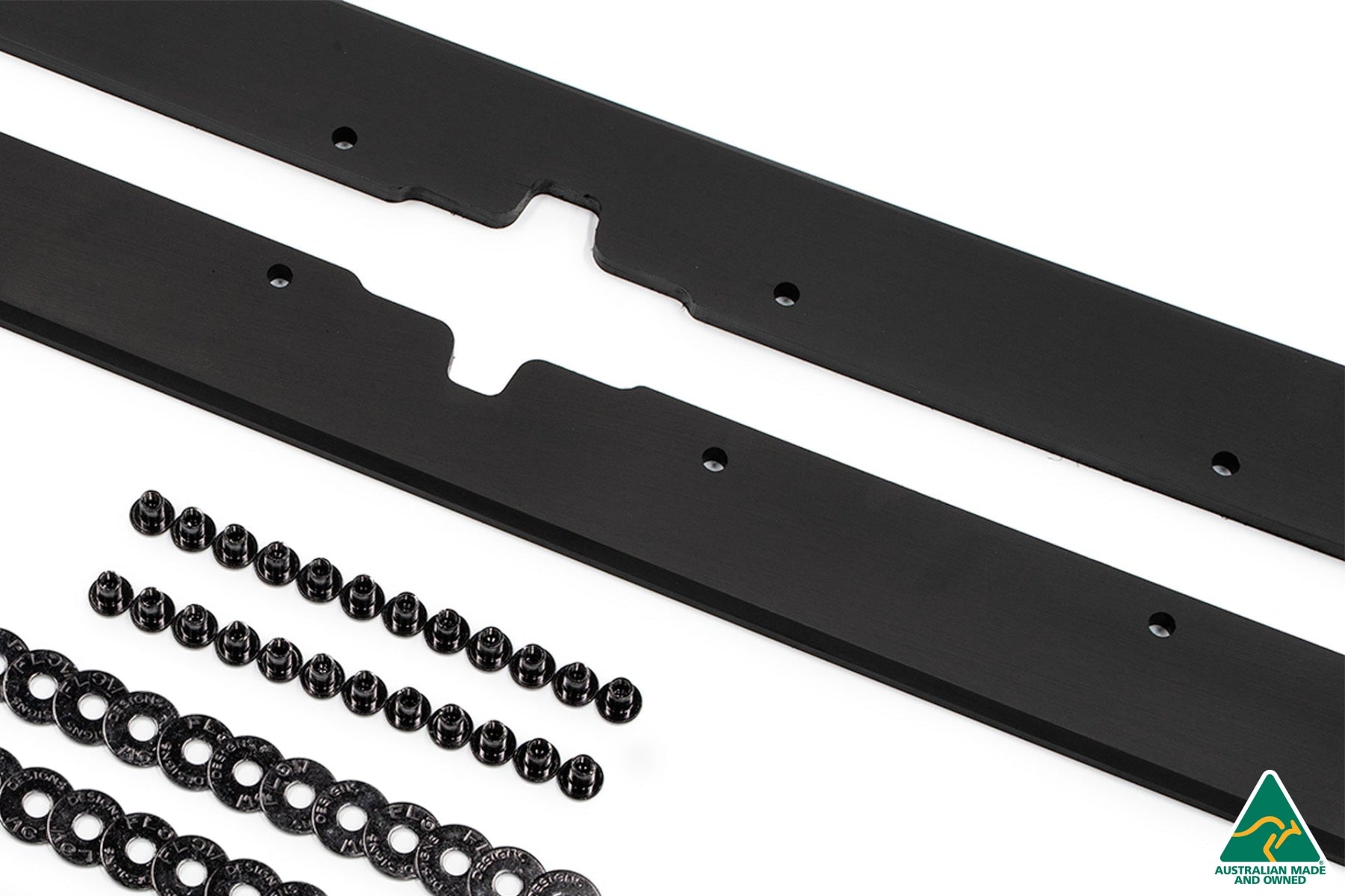 FLOW Designs  MK7 Golf GTI Side Skirt Splitters V3 (Pair)