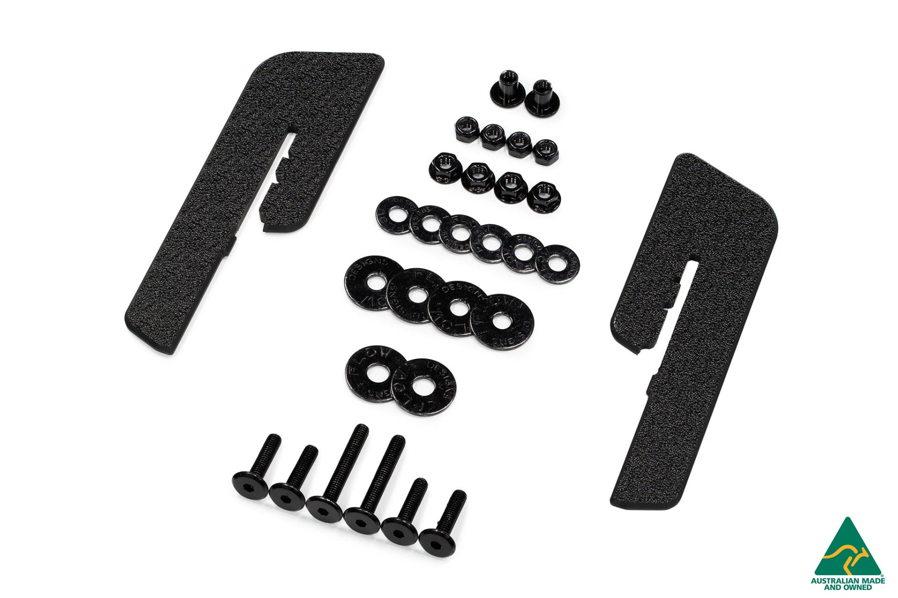 FLOW Designs  MK7 Golf GTI Rear Spats (Pair) & Flow-Lock Fins