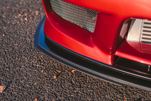 FLOW Designs  S15 / 200SX Front Lip Splitter (For Standard Front Bar) - MODE Auto Concepts