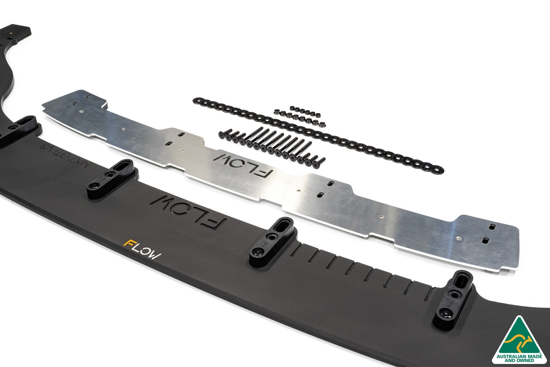 FLOW Designs  MK7 Golf GTI Front Lip Splitter & Bumper Reinforcement Bracket