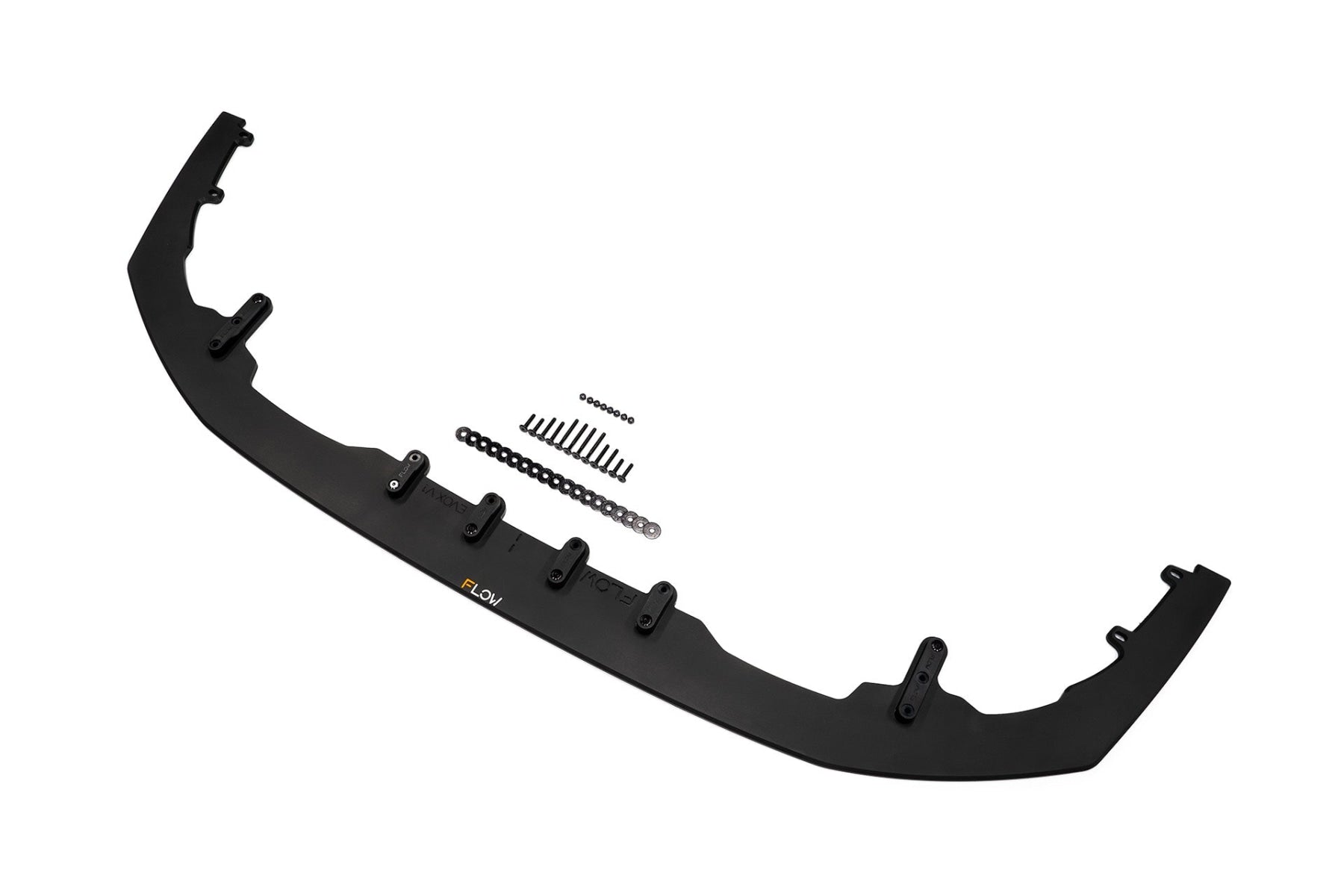 FLOW Designs  Lancer Evolution X Front Lip Splitter V1