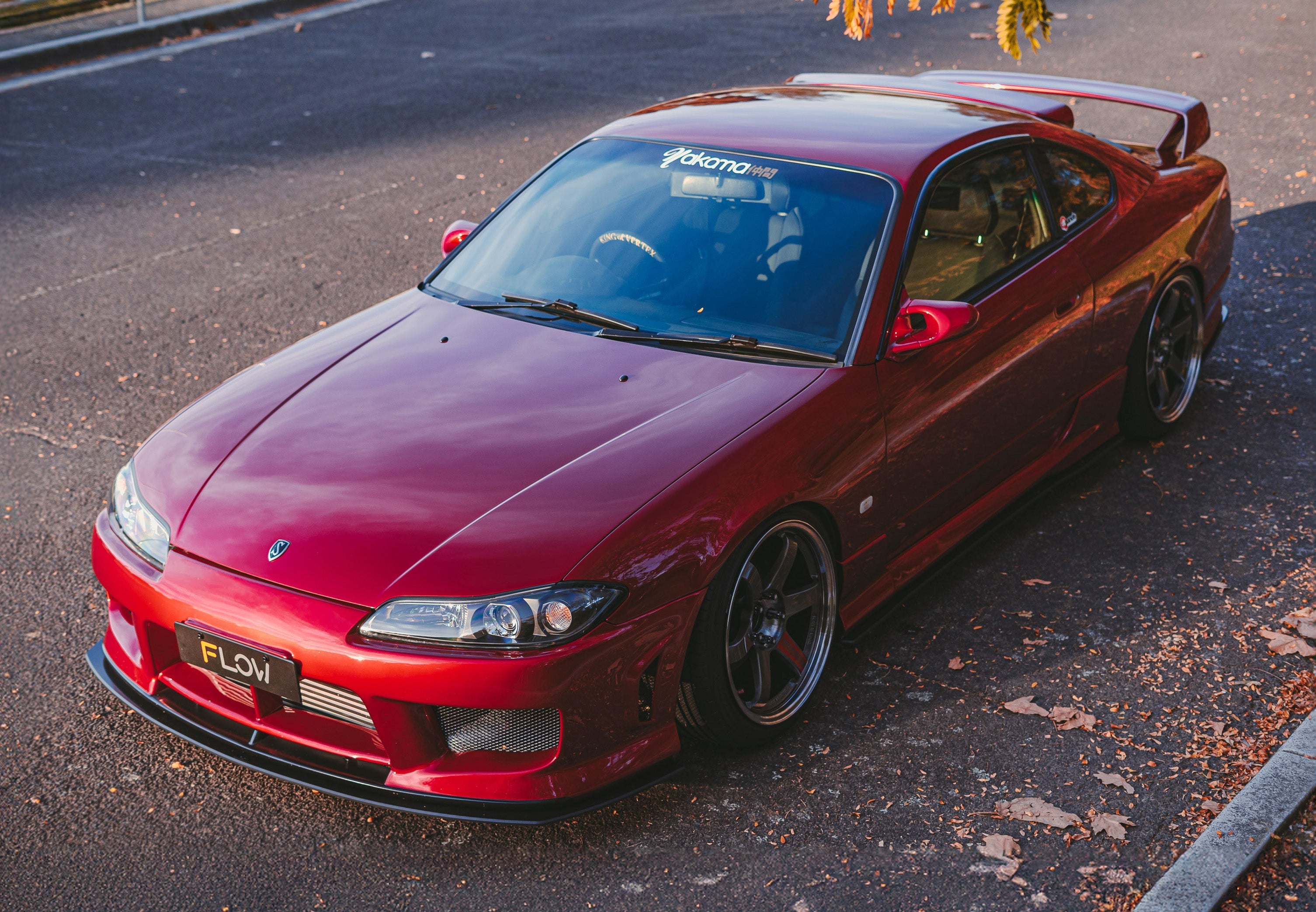FLOW Designs  S15 / 200SX Full Lip Splitter Set (Aero or Standard)