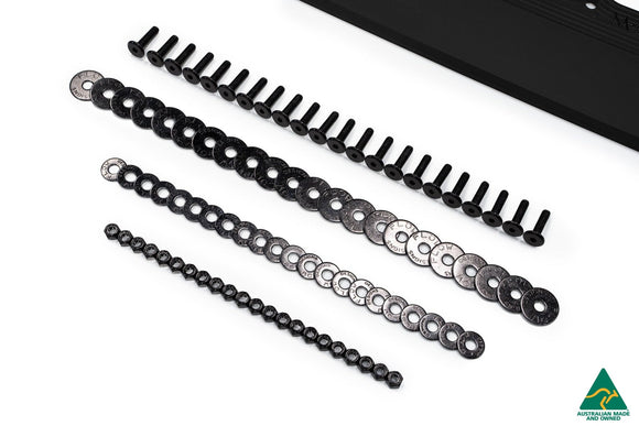 FLOW Designs  S3 8V Sedan Pre-Facelift Side Skirt Splitters V3 (Pair) - MODE Auto Concepts