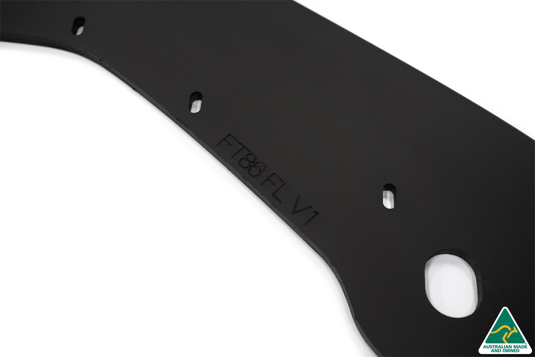 FLOW Designs  Toyota 86 (Facelift) Front Lip Splitter V1 (Without Support Rods)