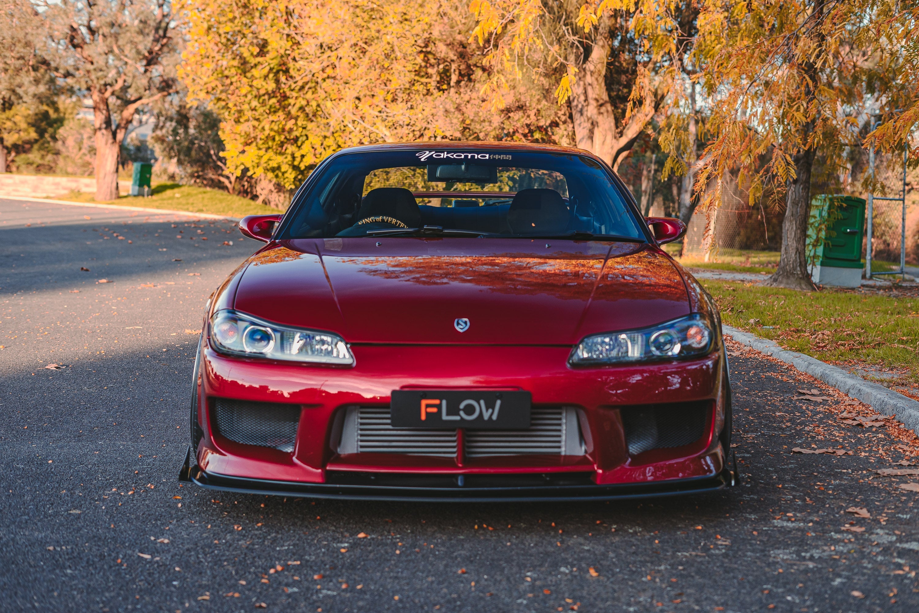 FLOW Designs  S15 / 200SX Full Lip Splitter Set (Aero or Standard)