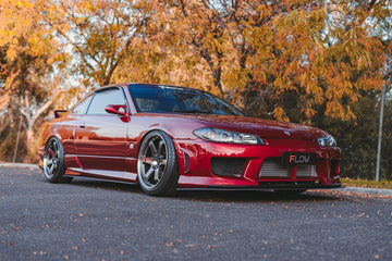 FLOW Designs  S15 / 200SX Aero Front Lip Splitter V3 (For Aero Front Bar) - MODE Auto Concepts