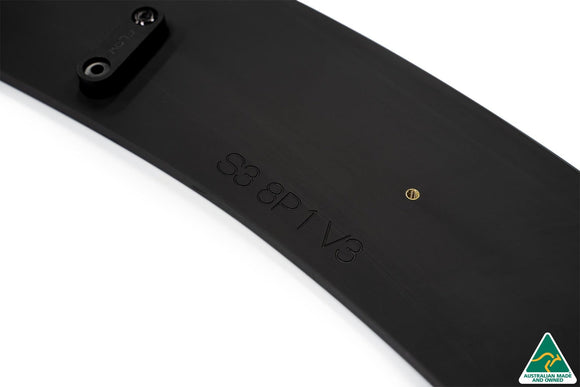 FLOW Designs  S3 8P Hatch (PFL) Front Lip Splitter V3 - MODE Auto Concepts