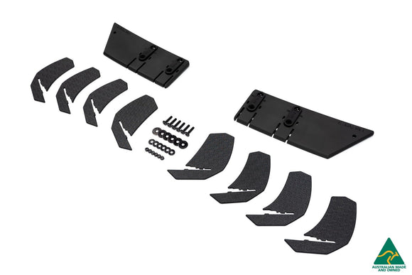 FLOW Designs  FK8 Civic Type R Flow-Lock Rear Diffuser - MODE Auto Concepts