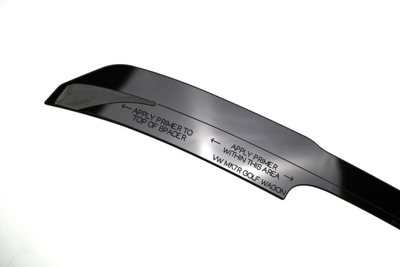 MK7 Golf R Wagon Rear Spoiler Extension - MODE Auto Concepts