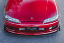 FLOW Designs  S15 / 200SX Front Lip Splitter (For Standard Front Bar) - MODE Auto Concepts