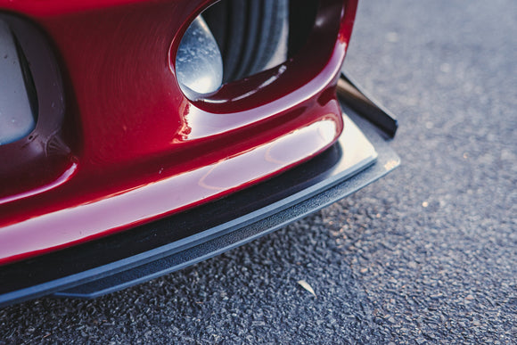 FLOW Designs  S15 / 200SX Front Lip Splitter (For Standard Front Bar) - MODE Auto Concepts