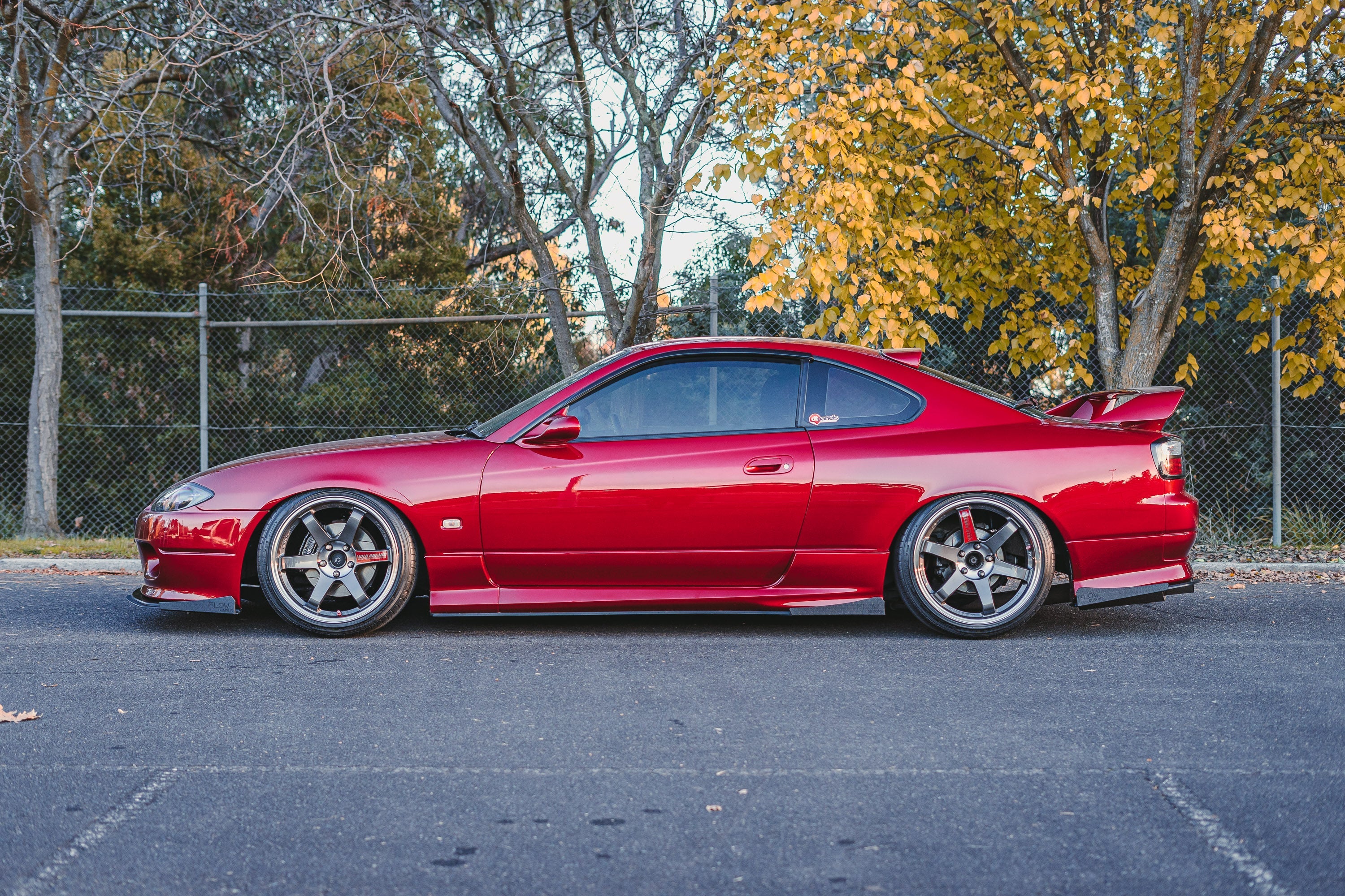 FLOW Designs  S15 / 200SX Full Lip Splitter Set (Aero or Standard)