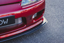 FLOW Designs  S15 / 200SX Front Lip Splitter (For Standard Front Bar) - MODE Auto Concepts