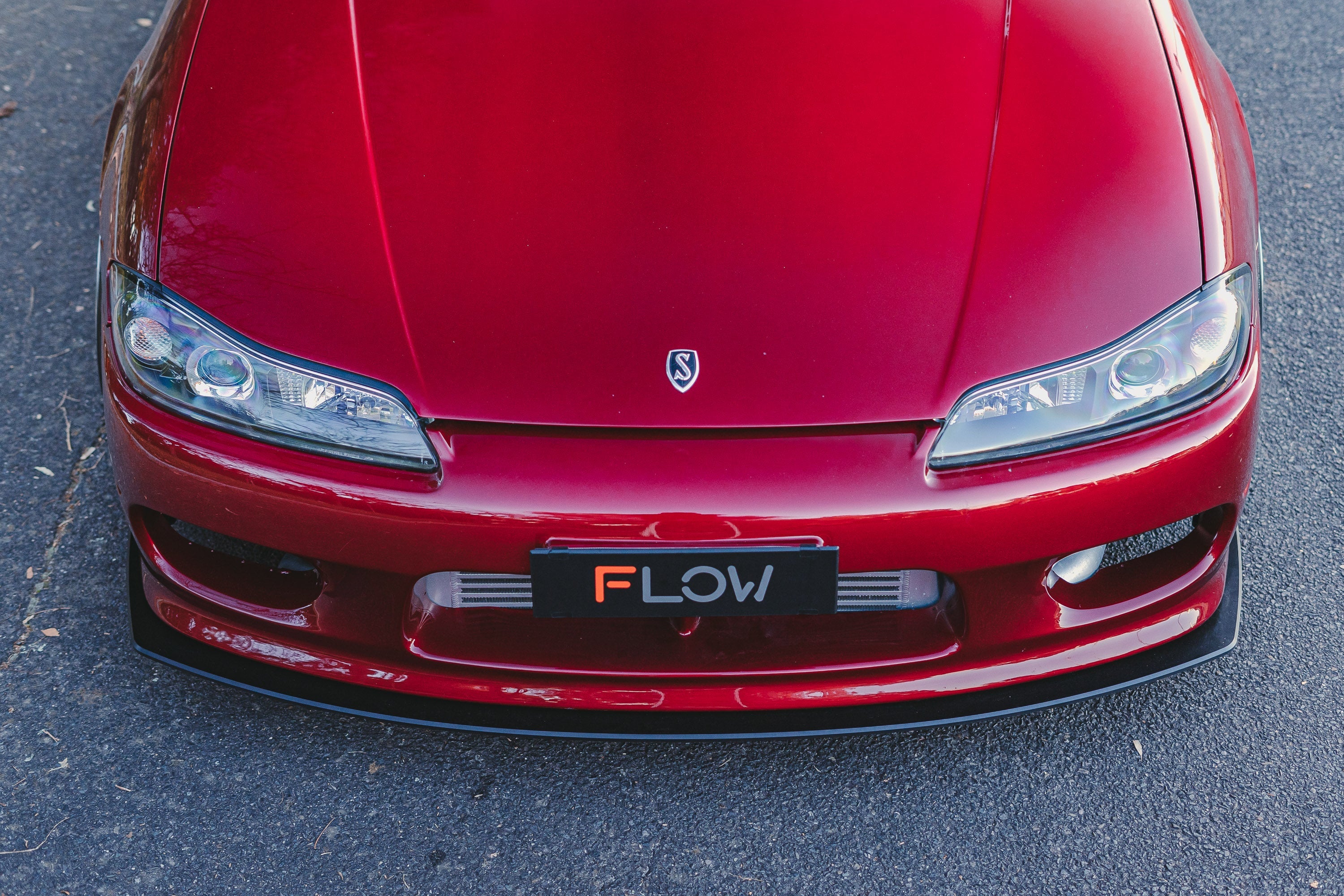 FLOW Designs  S15 / 200SX Full Lip Splitter Set (Aero or Standard)