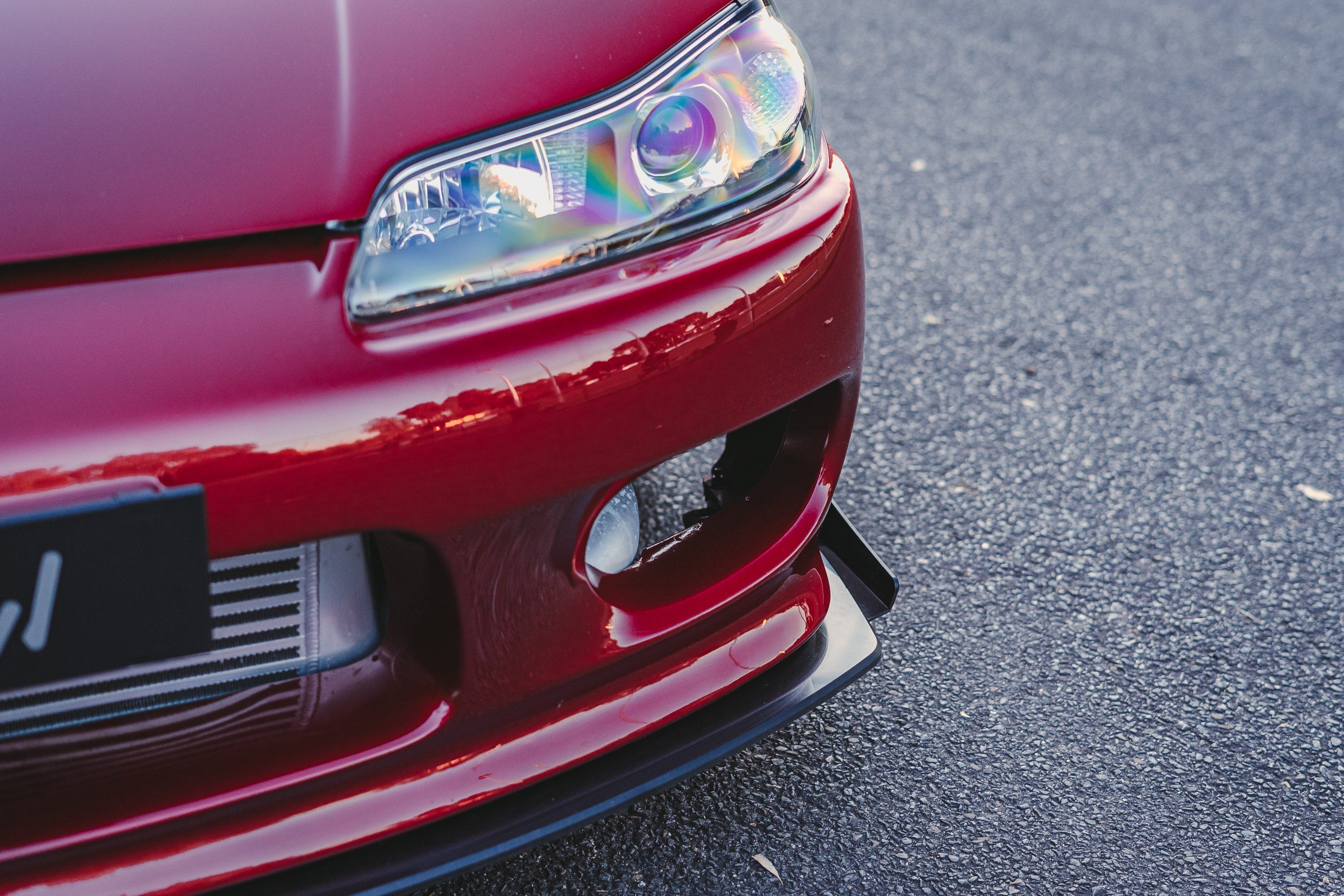 FLOW Designs  S15 / 200SX Full Lip Splitter Set (Aero or Standard)