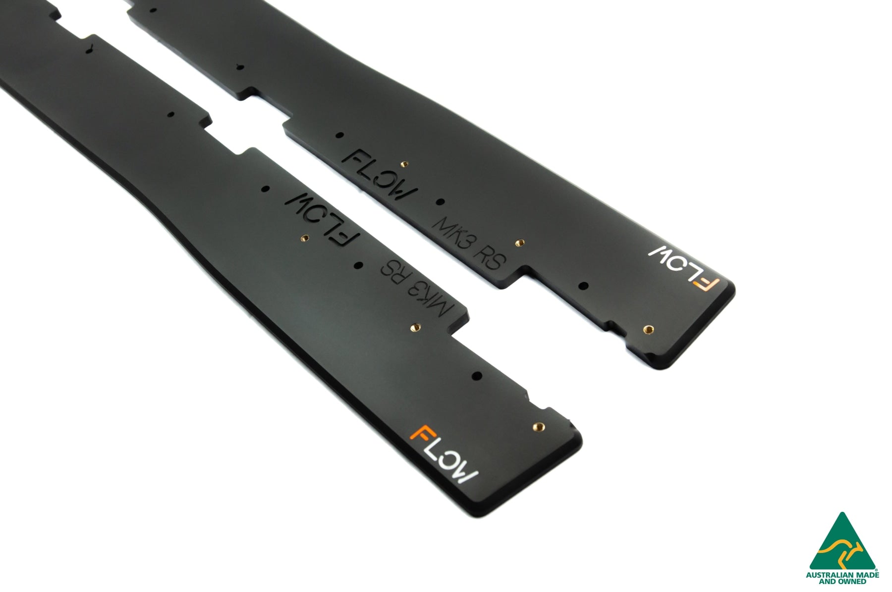 FLOW Designs  MK3.5 Focus ST (Facelift) Side Skirt Splitters (Pair)