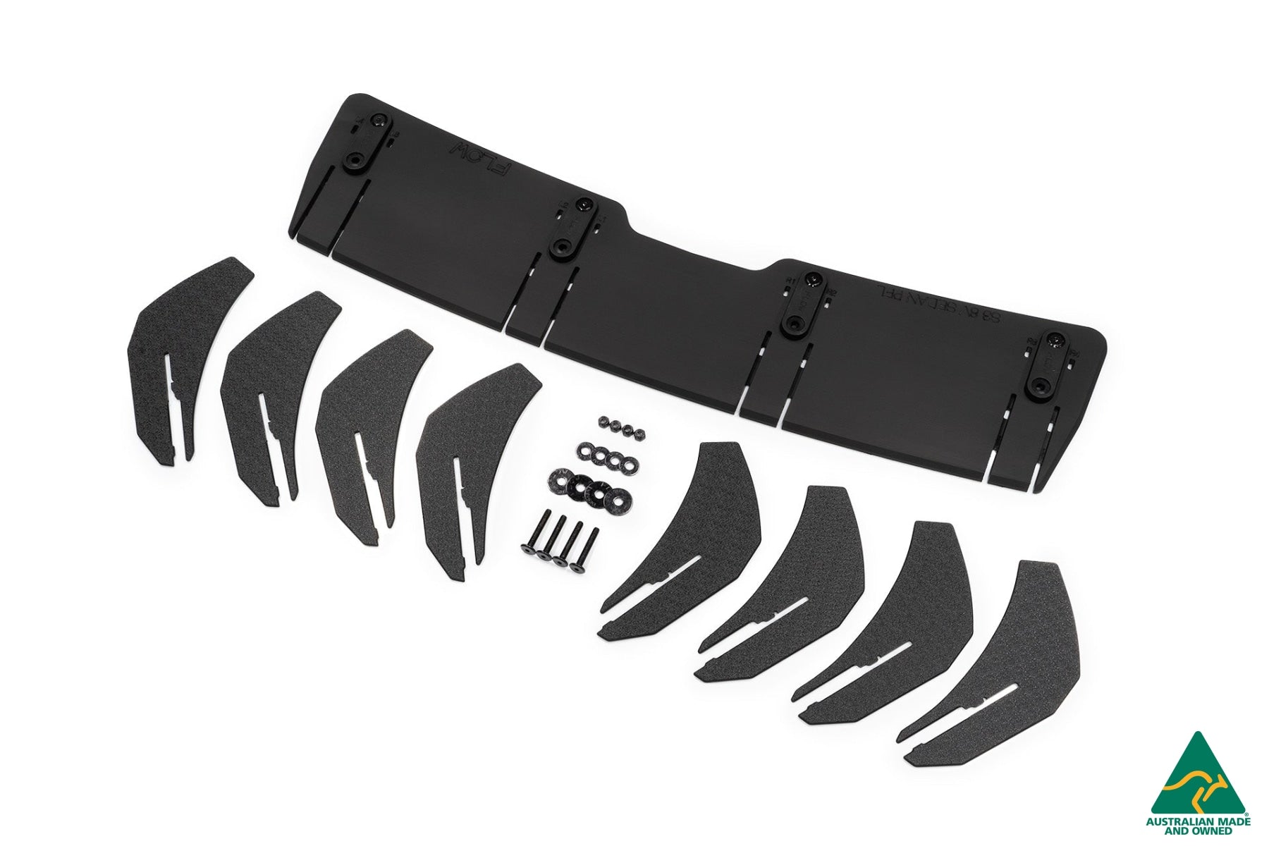 FLOW Designs  S3 8V Sedan Pre-Facelift Flow-Lock Rear Diffuser - MODE Auto Concepts