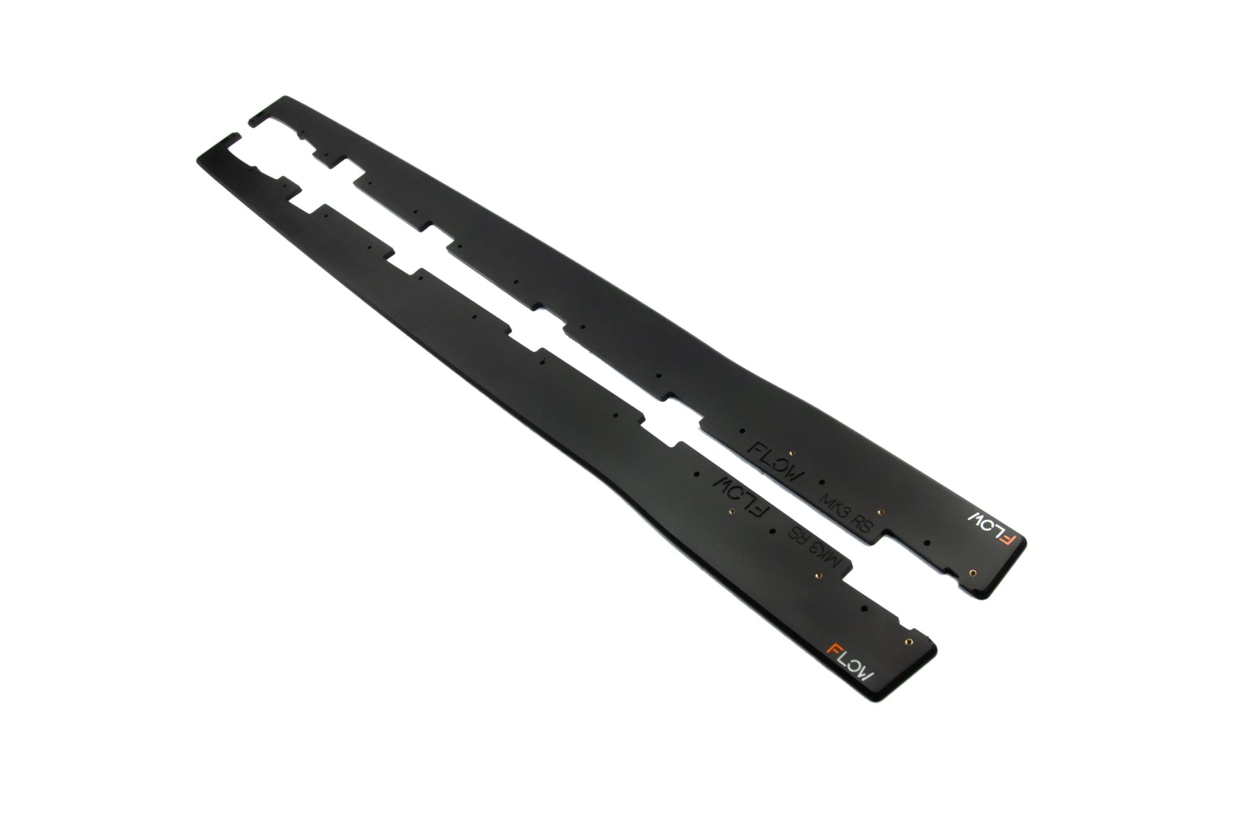 FLOW Designs  MK3.5 Focus ST (Facelift) Side Skirt Splitters (Pair)