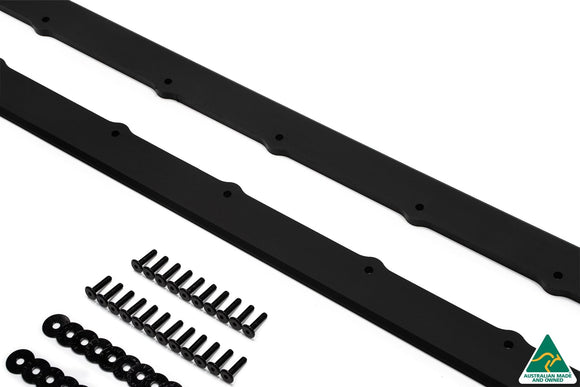 FLOW Designs  Impreza WRX/RS G3 Hatch PFL Side Skirt Splitters (Pair) - MODE Auto Concepts