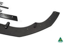 FLOW Designs  S3 8V Sedan Pre-Facelift Front Lip Splitter V3 & Mounting Brace - MODE Auto Concepts