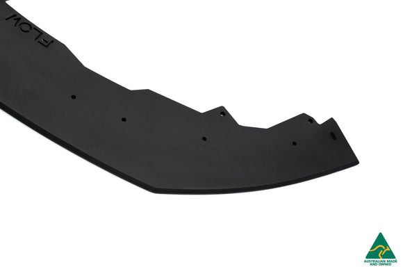 FLOW Designs  Lancer Evolution IX Front Lip Splitter With Support Rods - MODE Auto Concepts