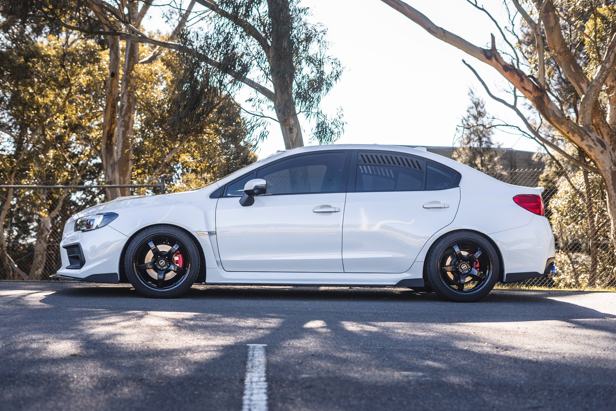 FLOW Designs  VA WRX & STI Side Skirt Splitter Winglets (Pair)