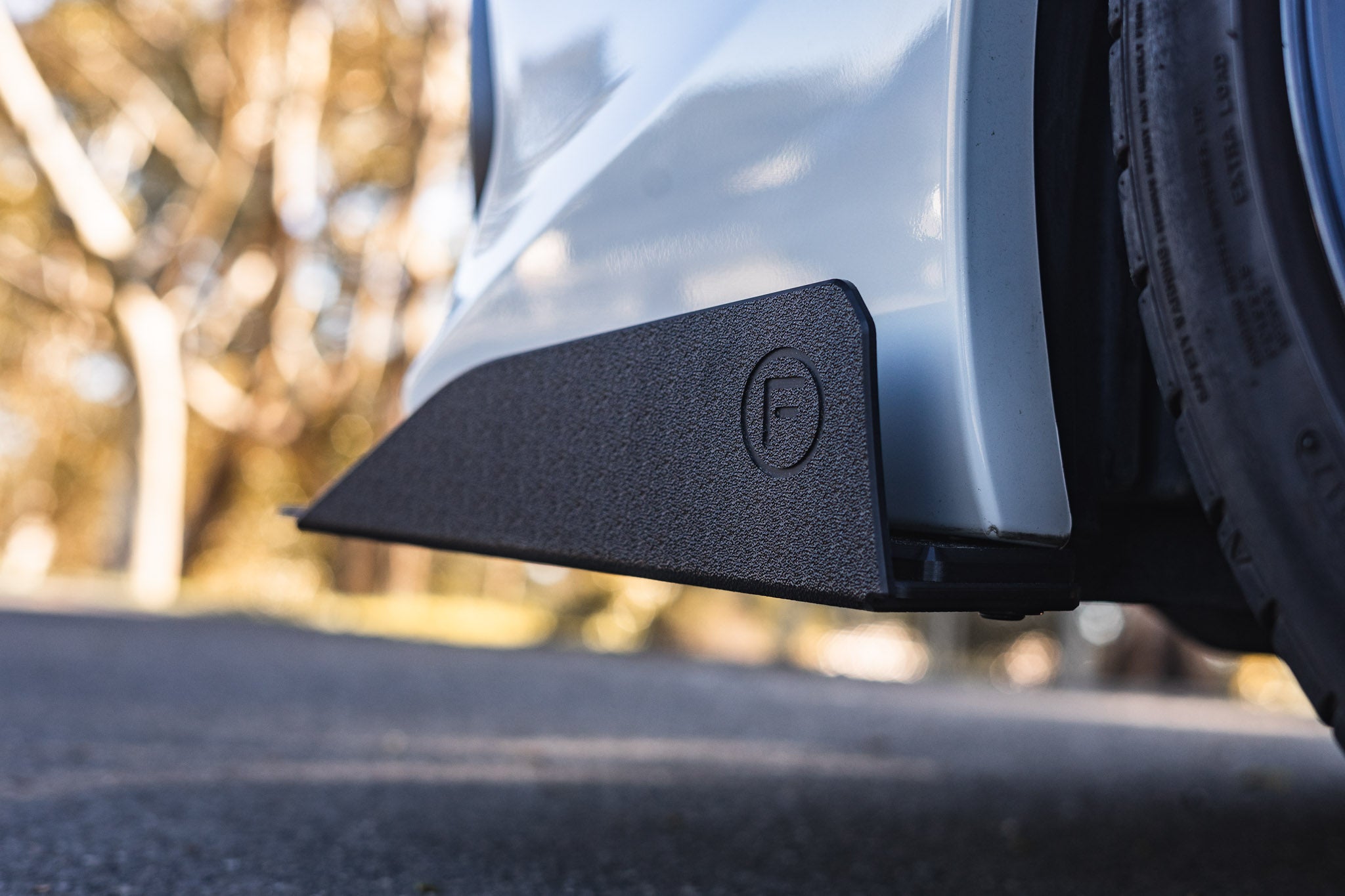 FLOW Designs  VA WRX & STI Front Splitter Winglets (Pair) - 0