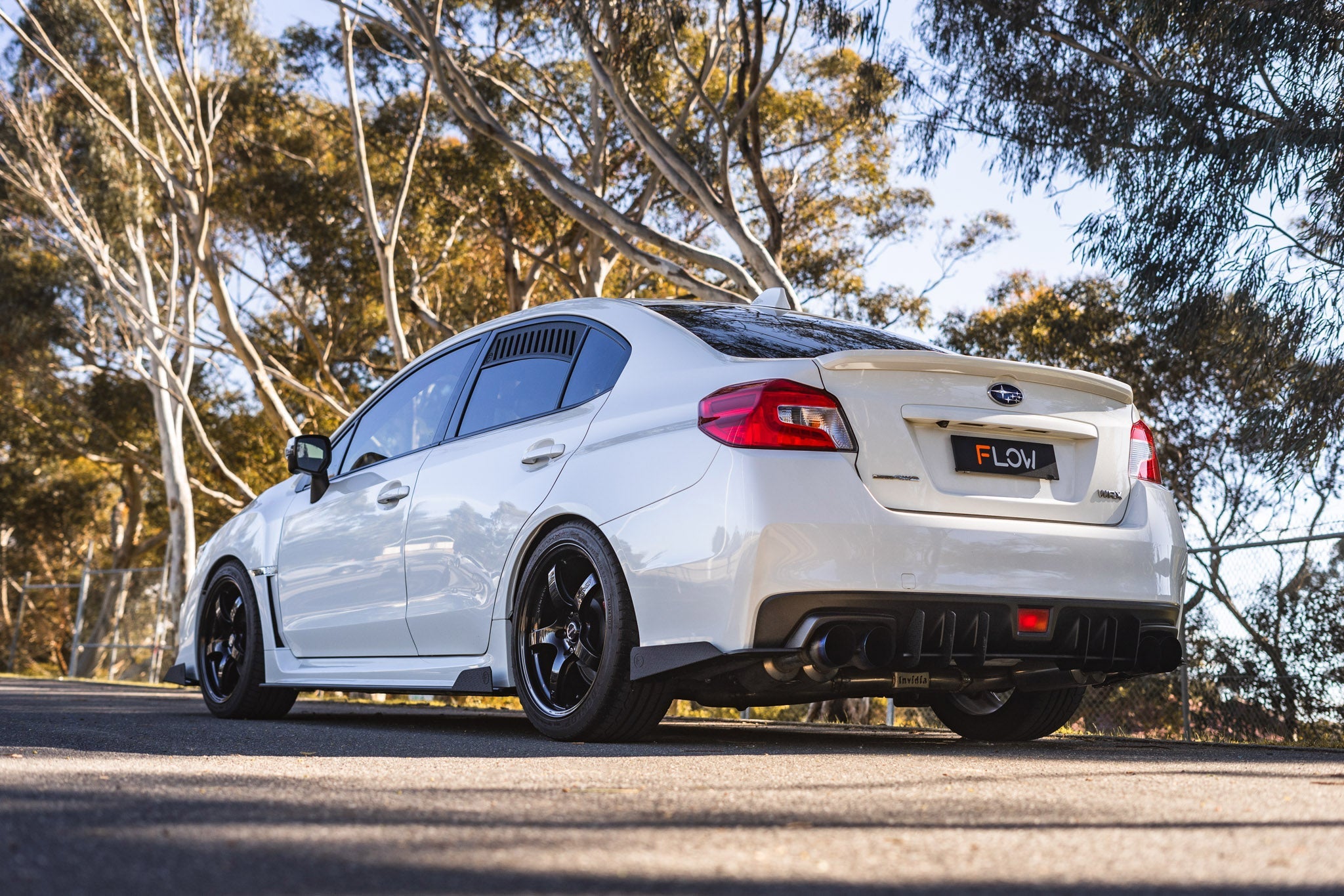 FLOW Designs  VA WRX & STI Rear Spat Winglets (Pair)