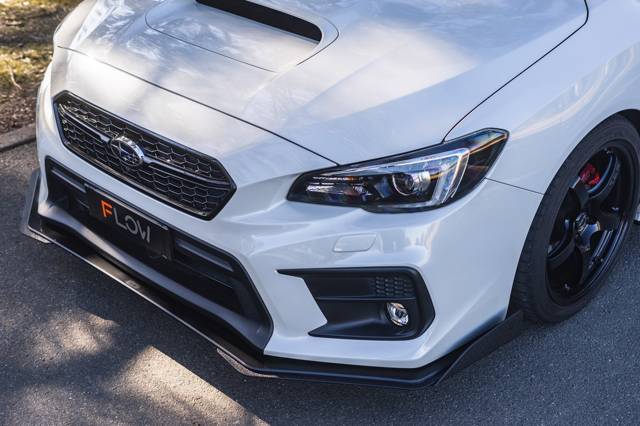 FLOW Designs  VA WRX & STI Front Splitter Winglets (Pair)