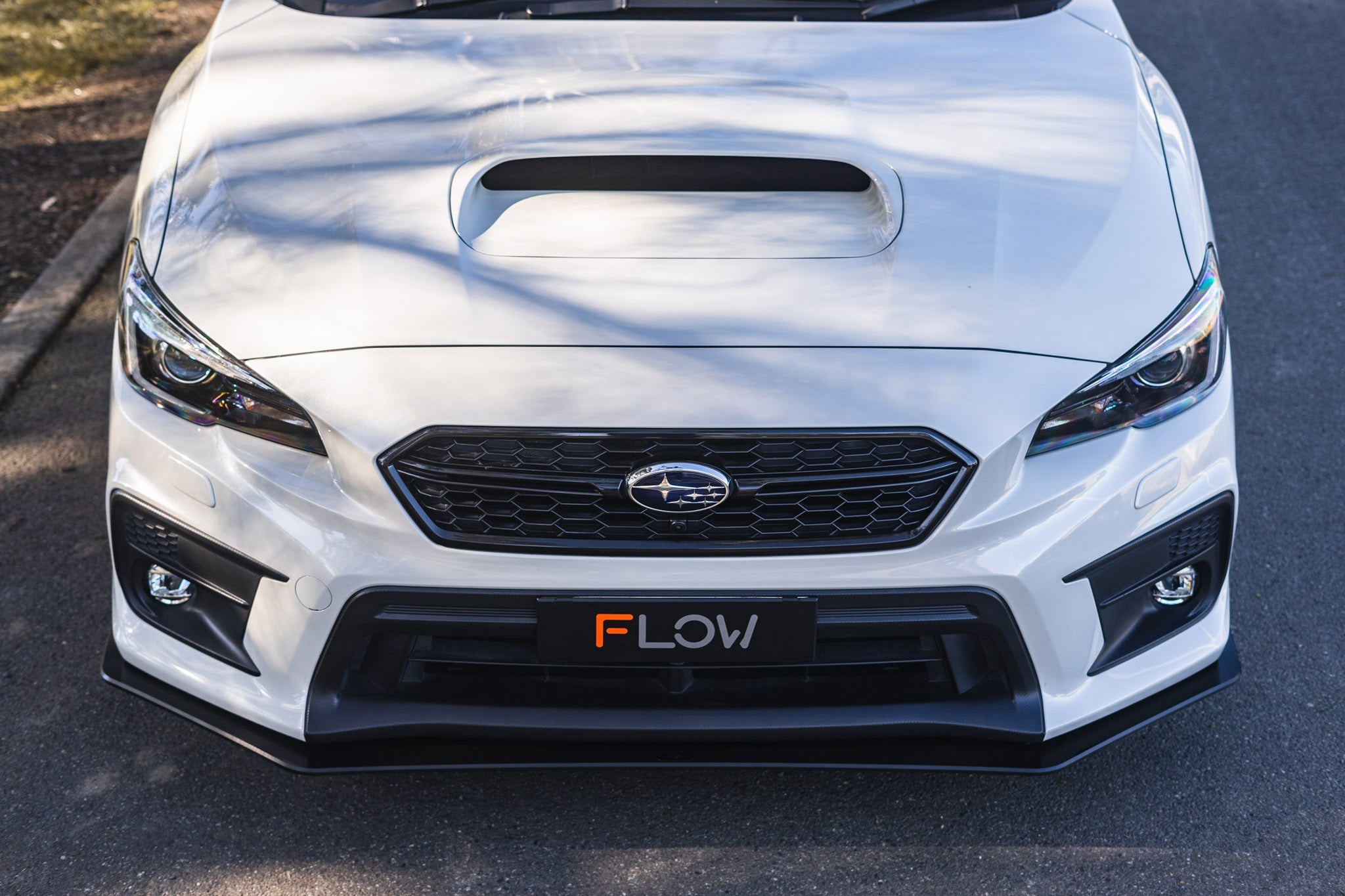 FLOW Designs  VA WRX & STI Front Lip Splitter