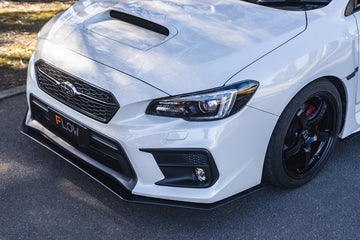 FLOW Designs  VA WRX & STI Front Lip Splitter - MODE Auto Concepts